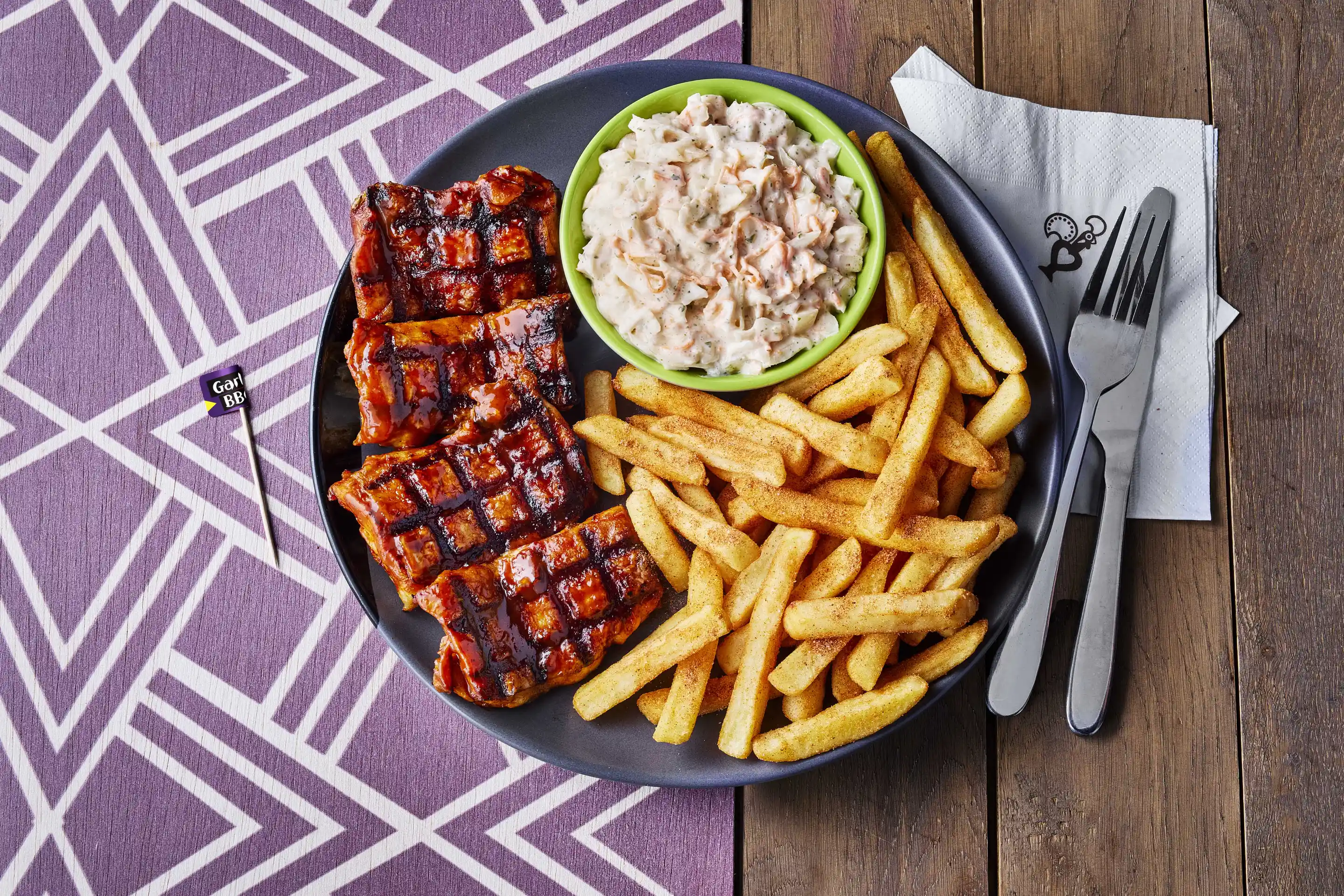Garlic BBQ Thigh - new