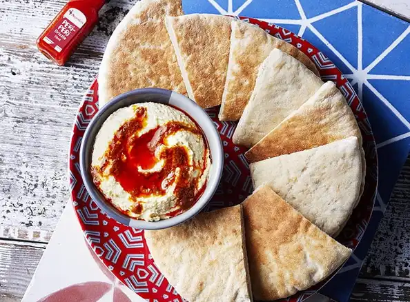 Houmous with PERi-PERi Drizzle